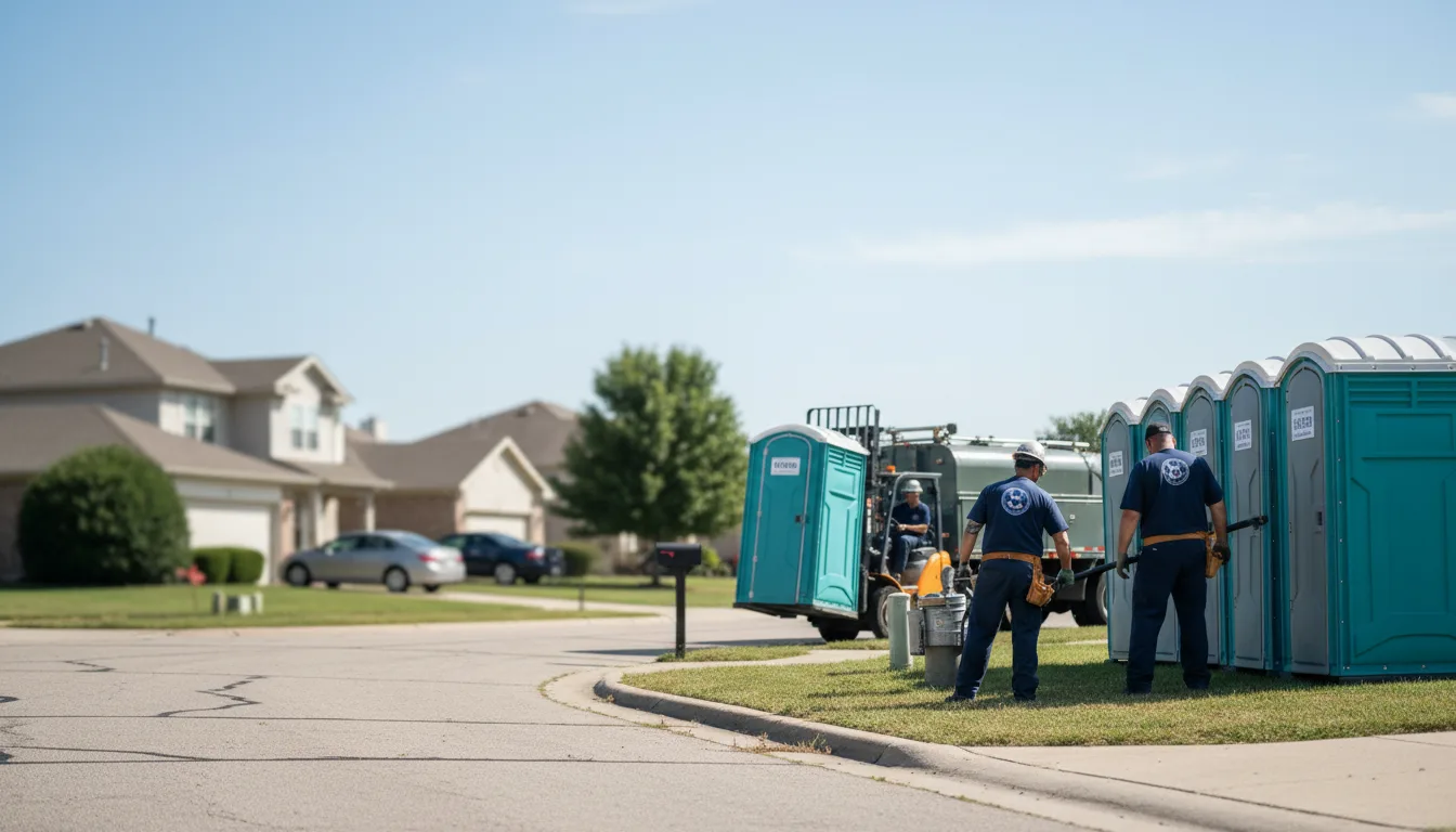 Porta Potty Rental in Trophy Club, TX near me